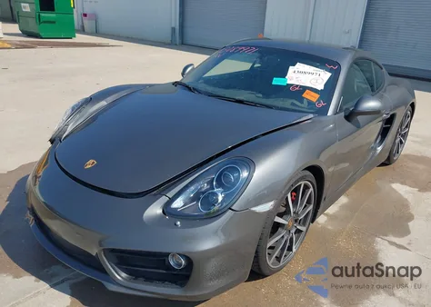 2014 Porsche Cayman S z USA, uszkodzony, nr VIN WP0AB2A88EK190575